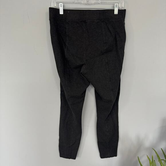 Old Navy Stevie Ponte Pants Heather Gray Size Large High Waisted Knit Pants - Picture 4 of 6